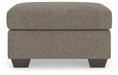 Triston-Peaks - Ottoman - Suede - Stylish Home Furniture