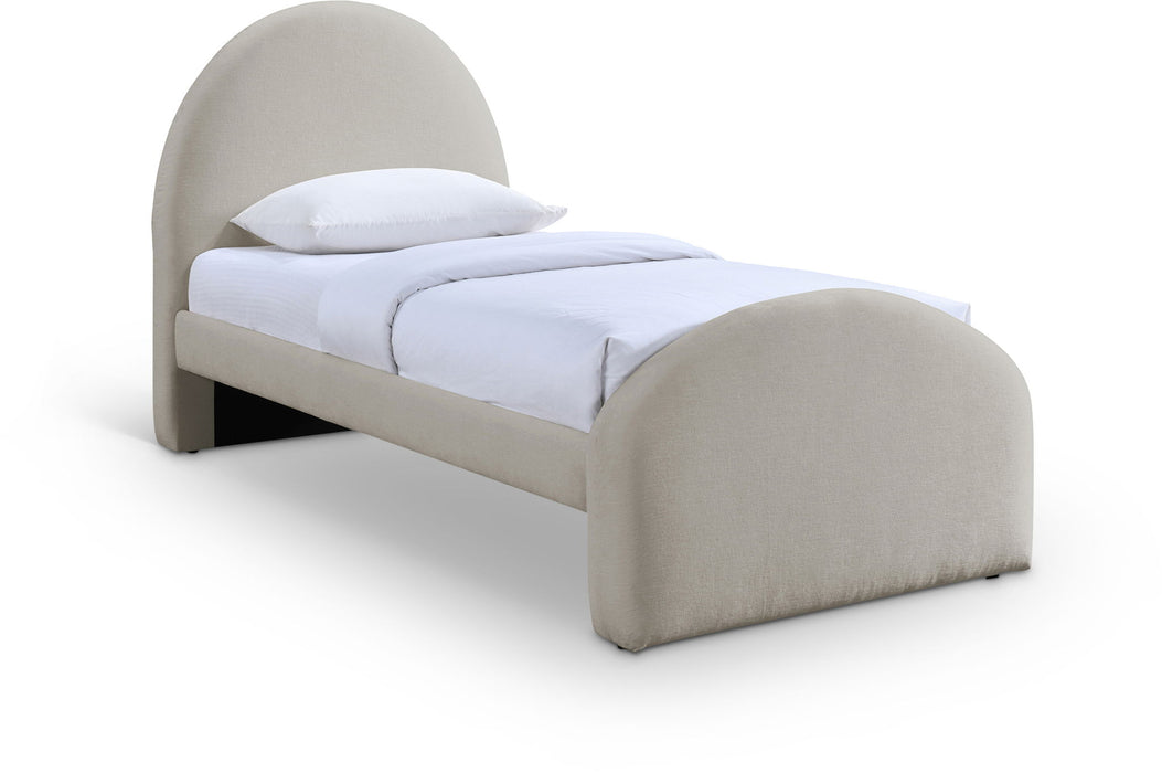 Andaz - Chenille Fabric Upholstered Bed