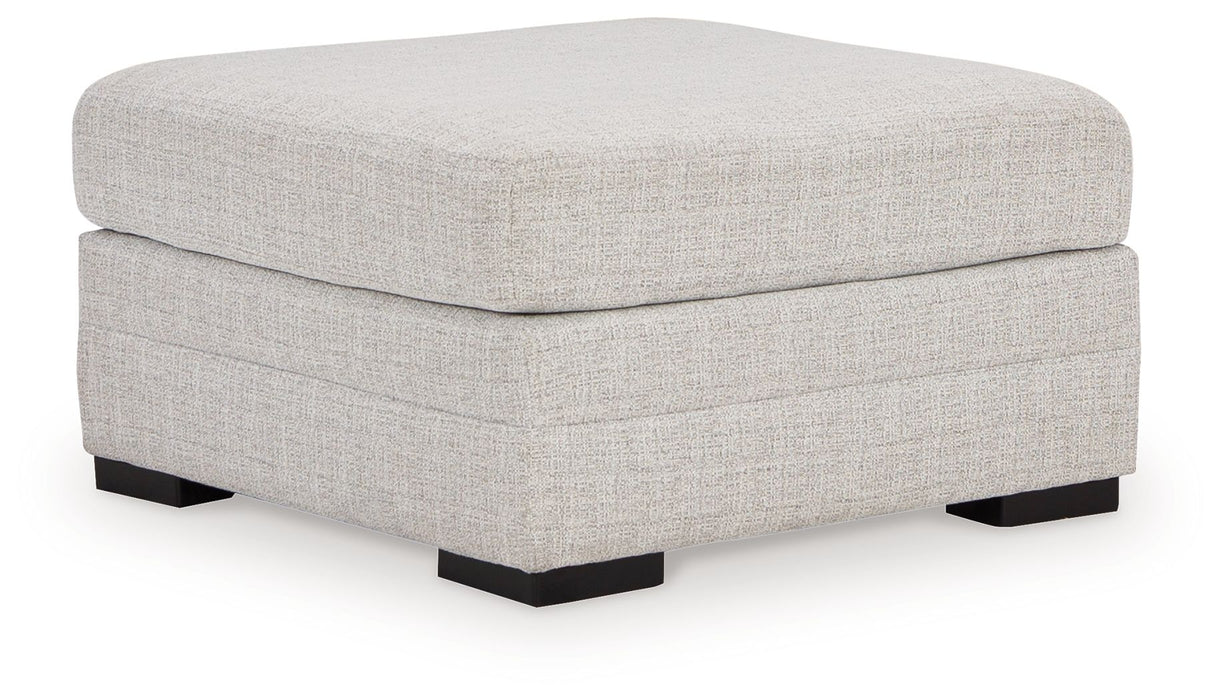Koralynn - Oversized Accent Ottoman - Stone - Stylish Home Furniture