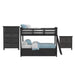 Hampton Kids - Bunk With Ladder And Trundle Bedroom Set - Stylish Home Furniture
