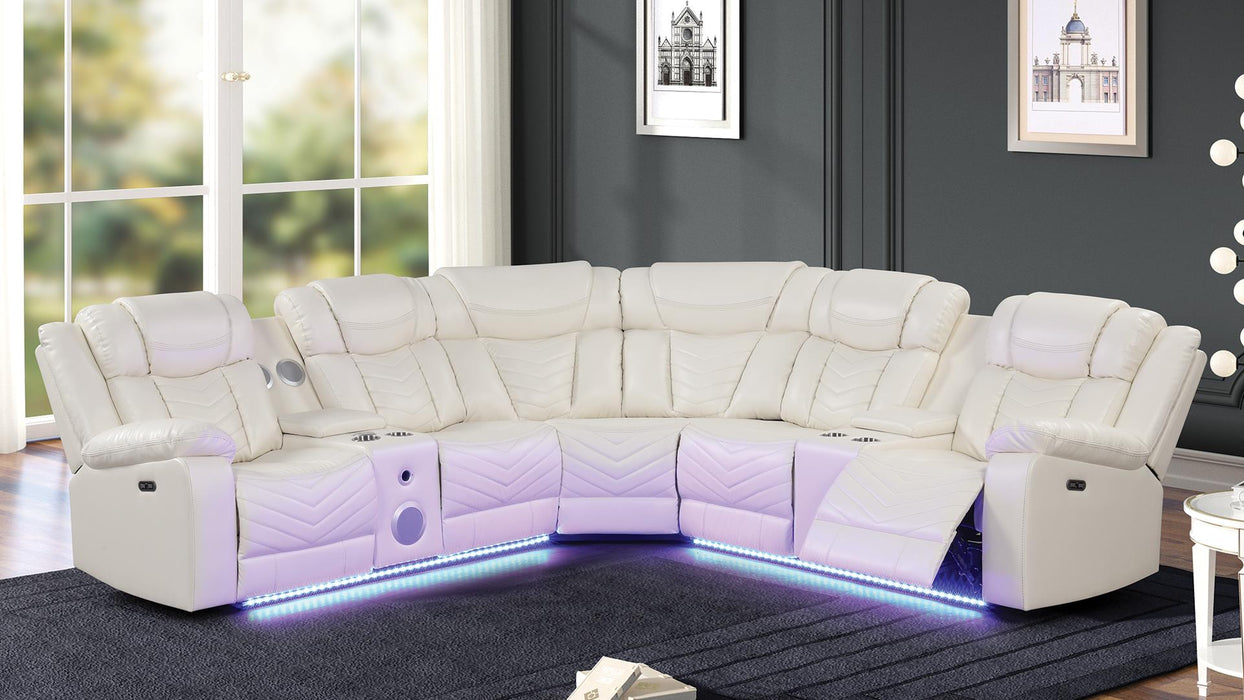 Power motion sectional - 3 seater