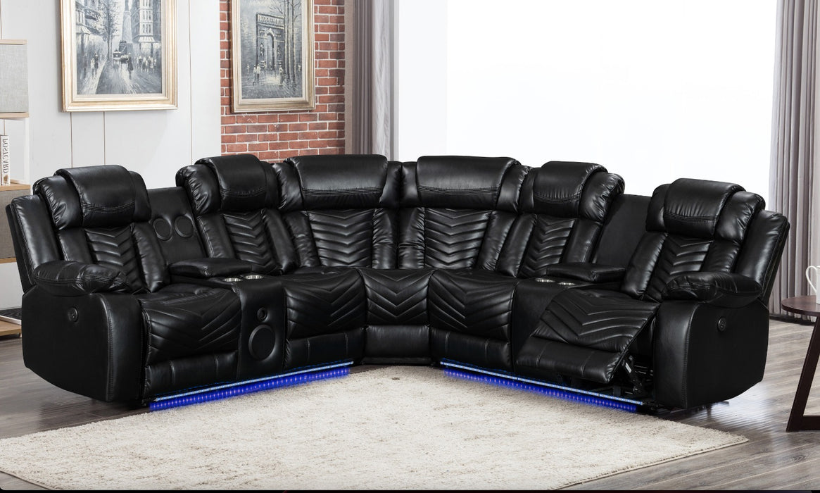 Power motion sectional - 3 seater