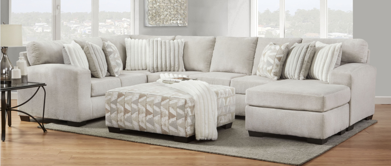 3-Piece U-Shape Sectional