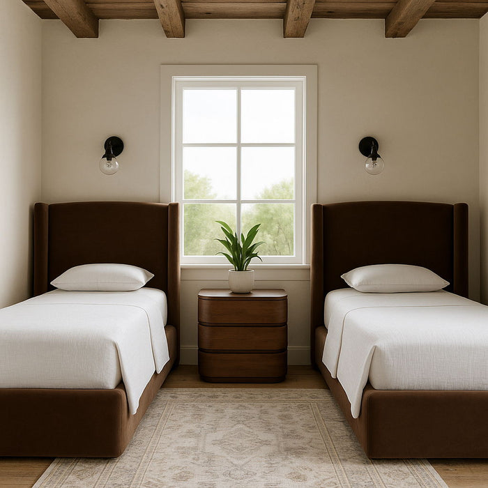 Kendall - Velvet Upholstered Bed