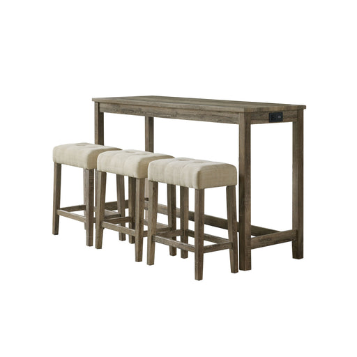Oak Lawn - Bar Table Single Pack - Stylish Home Furniture