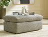 Dramatic - Ottoman - Granite - Stylish Home Furniture