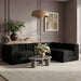 Rummi - Velvet Performance Fabric Upholstered 4 Piece Modular Sectional - Stylish Home Furniture
