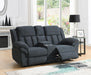 U179 - Motion Loveseat - Charcoal Gray - Stylish Home Furniture