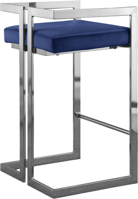 Ezra - Stool with Chrome Legs (Set of 2)