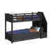 Hampton Kids - Bunk With Staircase And Trundle - Stylish Home Furniture