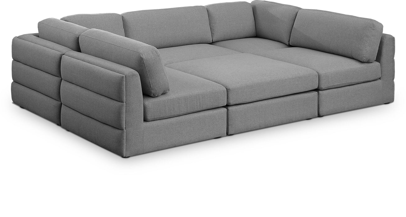Beckham - 6 Piece Modular Sectional