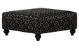Cumberland - Cocktail Ottoman - Onyx - Stylish Home Furniture