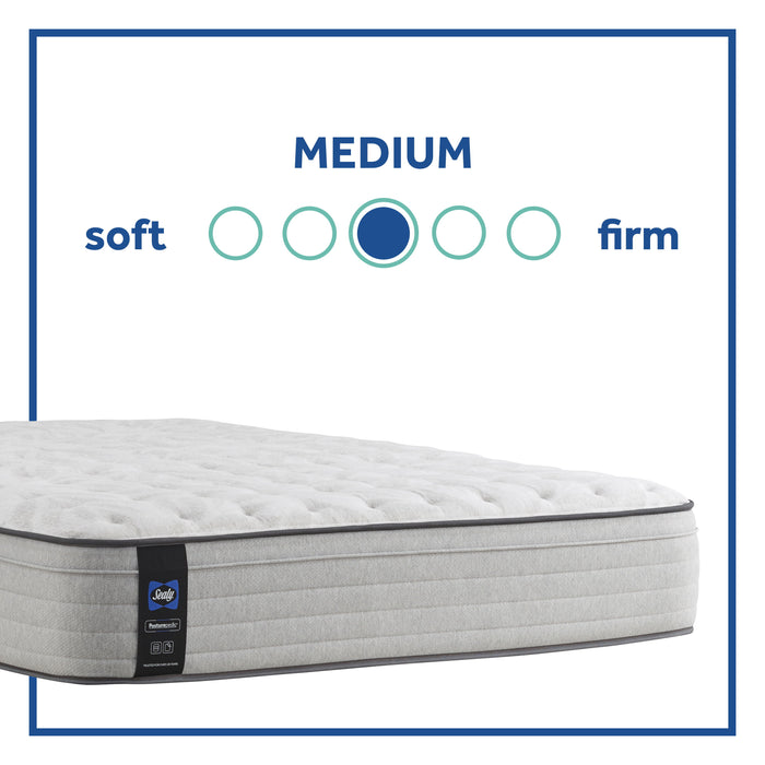 Posturepedic Summer Rose Medium Faux Euro Top Mattress