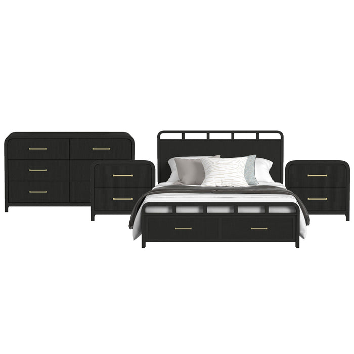 Ridgemont - Storage Bedroom Set - Stylish Home Furniture