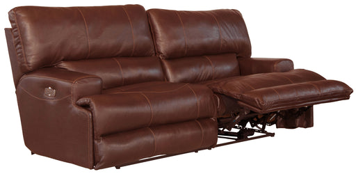 Wembley - Power Headrest With Lumbar Lay Flat Reclining Sofa