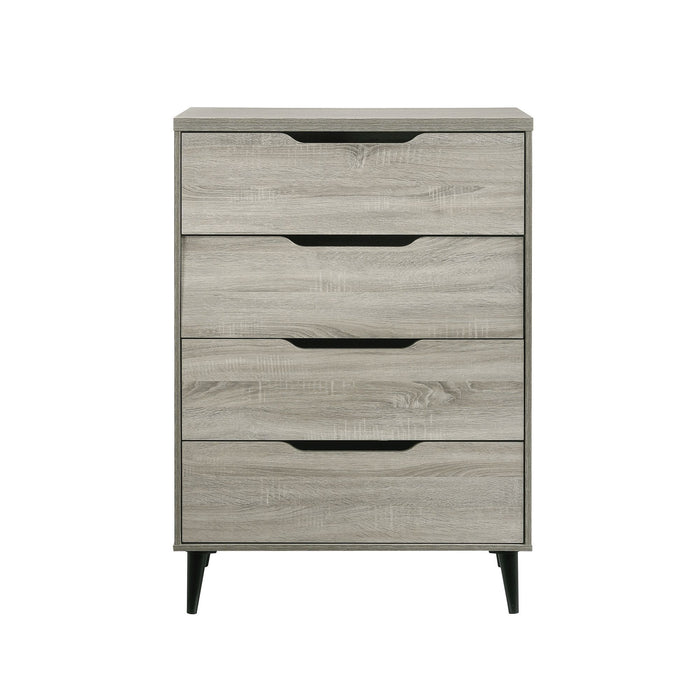 Ernesto - 4-Drawer Chest With Interlock - Stylish Home Furniture