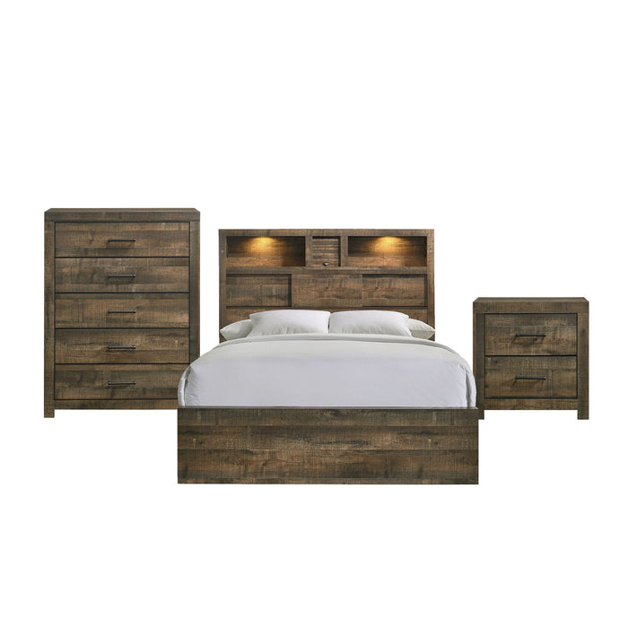 Bailey - Panel Bedroom Set With Bluetooth - Stylish Home Furniture