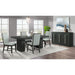 Donovan - Rectangular Standard Height Dining Table Top - Black - Stylish Home Furniture