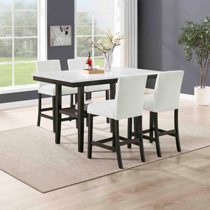 Carissa - Rectangle Counter Dining Set - Stylish Home Furniture