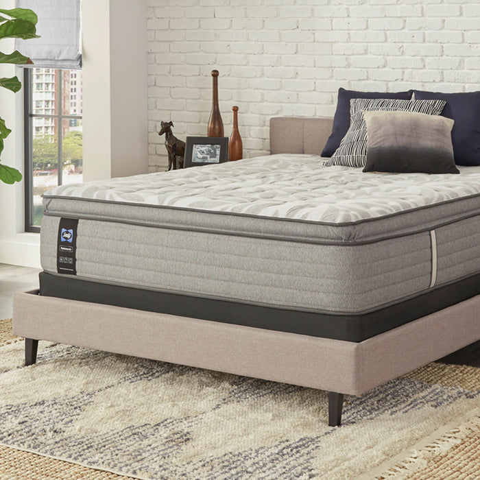 Posturepedic Silver Pine Medium Euro Pillow Top Mattress