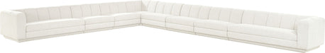 Modari - Sectional - Cream - Stylish Home Furniture