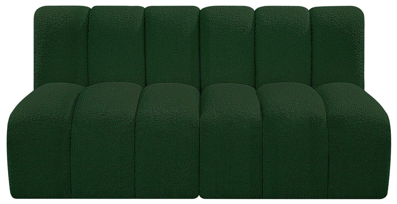 Arc - Boucle Fabric 2 Seats Modular Sofa