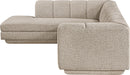 Modari - Sectional - Beige - Stylish Home Furniture