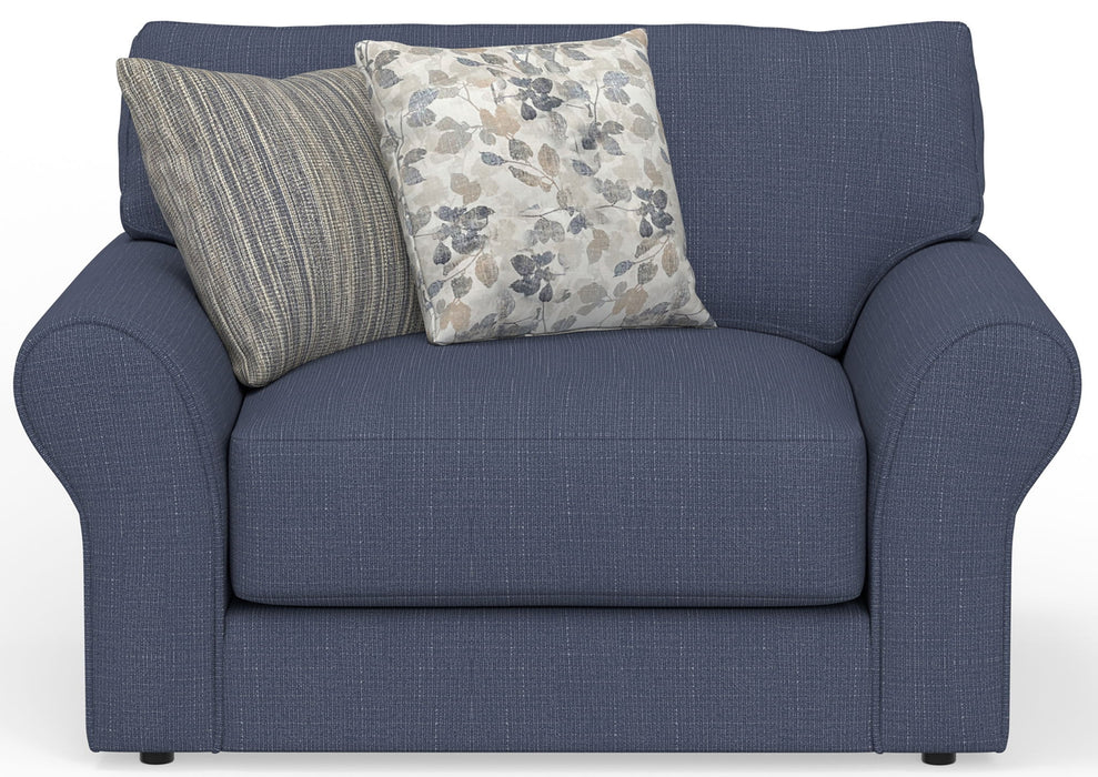 Cape May - Chair & 1/2 - Denim - Stylish Home Furniture