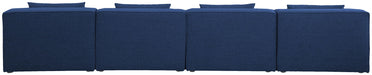 Cube - Linen Modular 4 Seat Armless Sofa - Stylish Home Furniture
