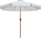 Amalfi - Patio Umbrella - Light Brown Base / Light Brown Pole - Stylish Home Furniture