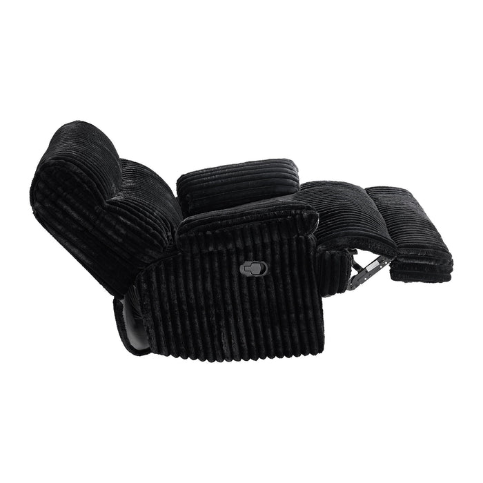 Admiral - Motion Recliner - Black - Stylish Home Furniture