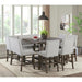 Seneca - Counter Corner Bench With Upholstered Back - Stylish Home Furniture