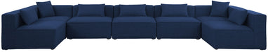 Cube - Linen 7 Piece Modular U-Shaped Sectional - Stylish Home Furniture