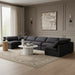 Indulge - Linen 7 Piece Modular U-Shaped Sectional - Stylish Home Furniture