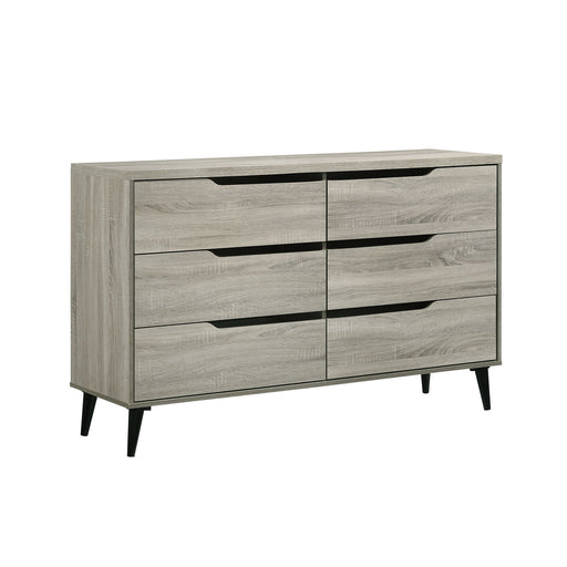 Ernesto - 6-Drawer Dresser With Interlock - Stylish Home Furniture