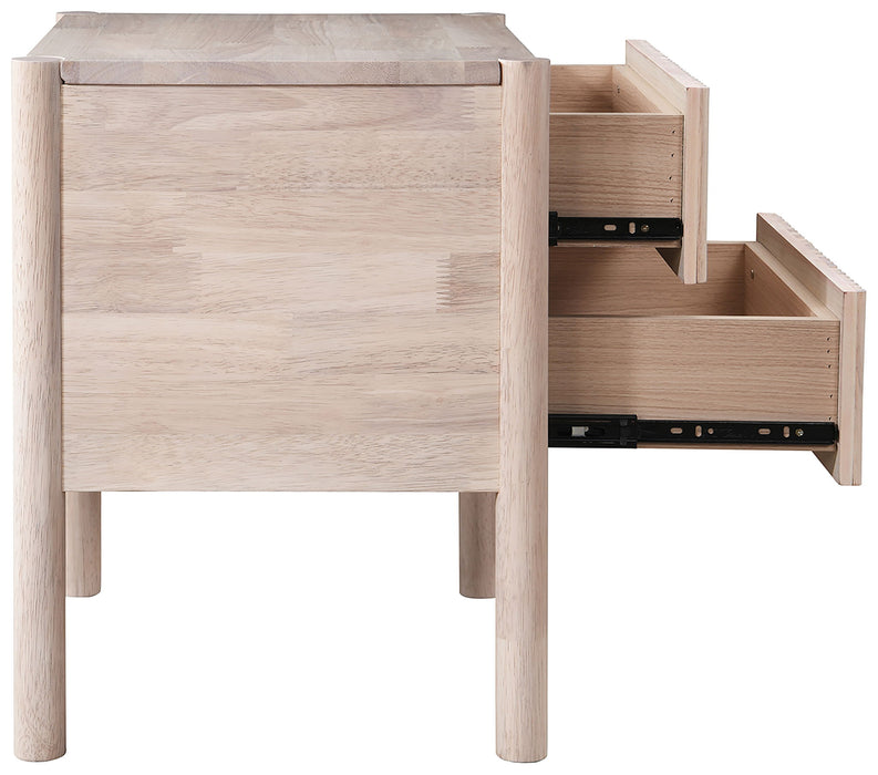 Kivo - Solid Wood Nightstand