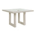 Avalanche - Square Counter Table - Antique White - Stylish Home Furniture