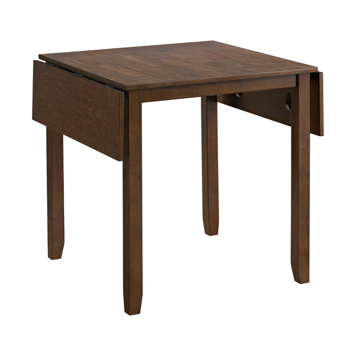 Alex - 3 Piece Dining Set With Drop Leaf Table - Espresso - Stylish Home Furniture