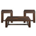 Hardy - 3 Piece Occasional Table Set (Coffee Table And Two End Tables) - Cherry - Stylish Home Furniture
