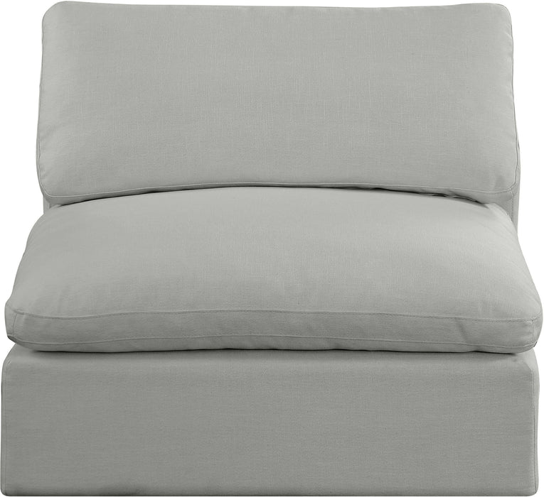 Comfy - Linen Armless Chair - Stylish Home Furniture