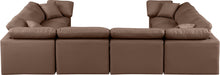 Indulge - Faux Leather 8 Piece Modular Sectional - Stylish Home Furniture