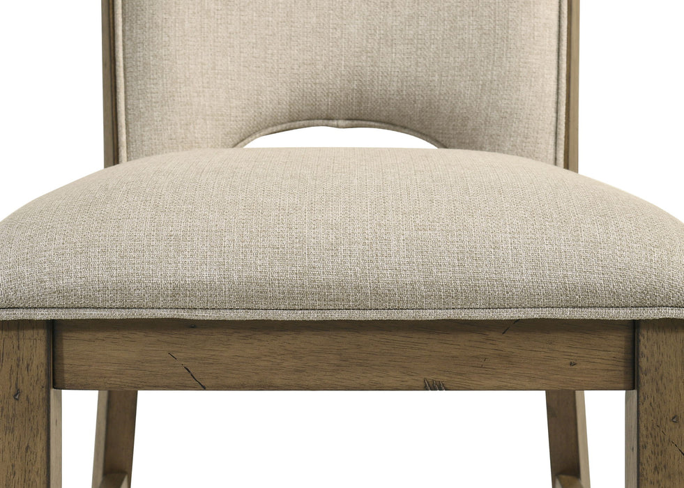 Cockrell - Side Chair (Set of 2) - Light Brown / Beige