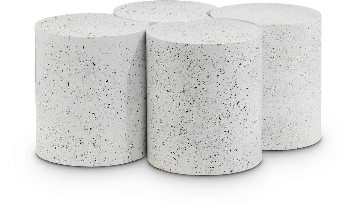 Dimple - 4 Piece Modular Coffee Table - Terazzo Finish