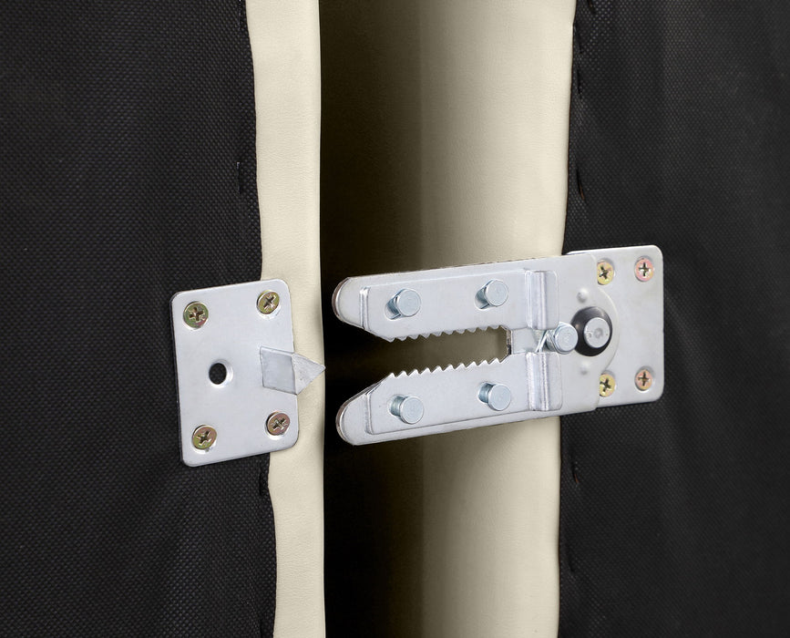 Comfy - 6 Piece Faux Leather Modular Double Chaise Sectional