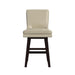 Villanova - Swivel PU Counter Stool (Set of 2) - Stylish Home Furniture