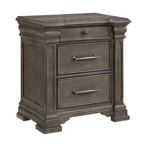 Kings Court - 3-Drawer Nightstand (Sliding Top) - Stylish Home Furniture
