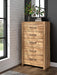 Maystonna - Five Drawer Chest - Brown - Stylish Home Furniture