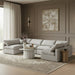 Indulge - Linen 6 Piece Modular U-Shaped Sectional - Stylish Home Furniture