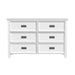 Hampton Kids - 6-Drawer Dresser - Stylish Home Furniture