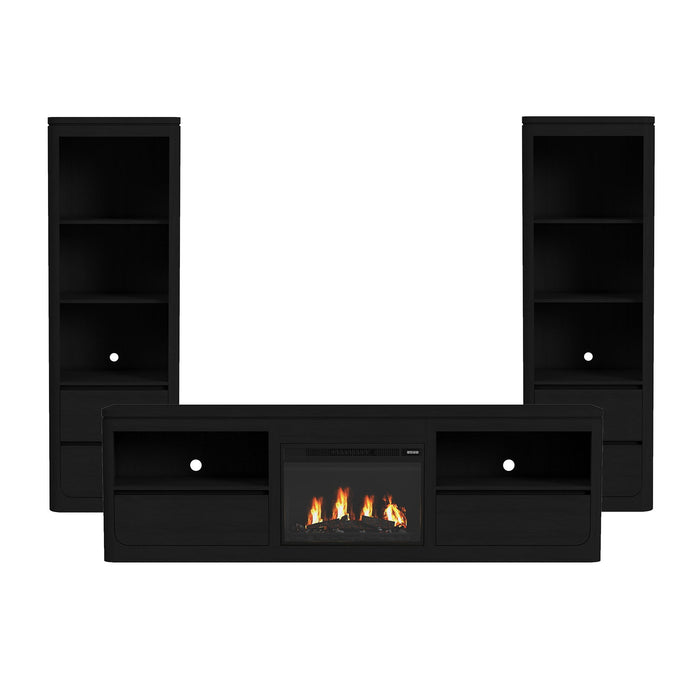 Rosalie - 4 Piece Entertainment Unit With 82" TV Console - Stylish Home Furniture